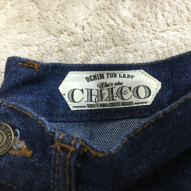 who's who Chico(フーズフーチコ)のチコ❤︎ワイドパンツ レディースのパンツ(デニム/ジーンズ)の商品写真