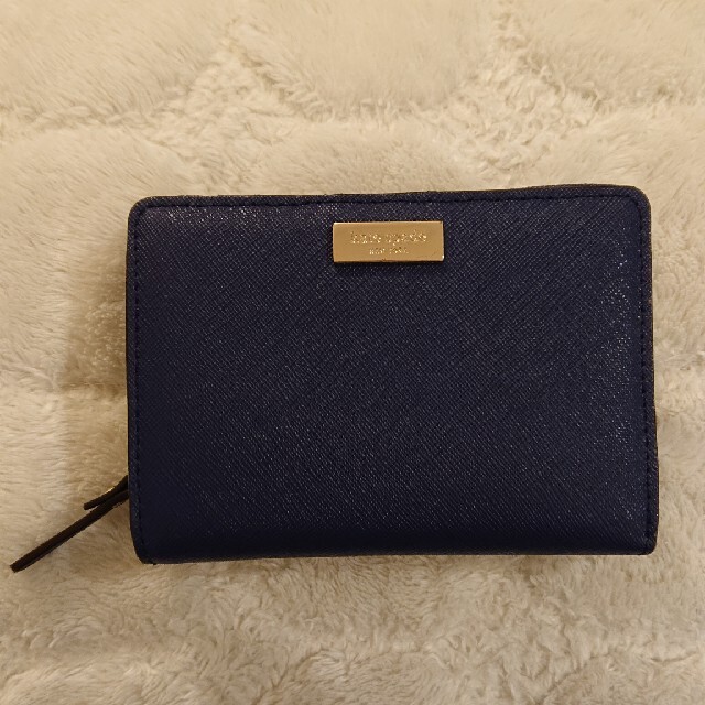 kate spade new york(ケイトスペードニューヨーク)のひなたぼっこ様専用 ケイト・スペード 財布 ネイビー レディースのファッション小物(財布)の商品写真