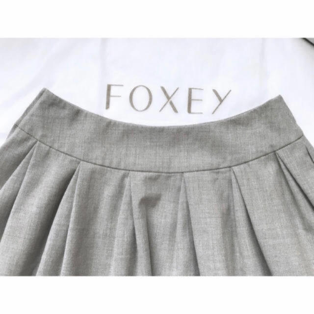 【美品】FOXEY✨️リトルタックスカート✨️38✨️