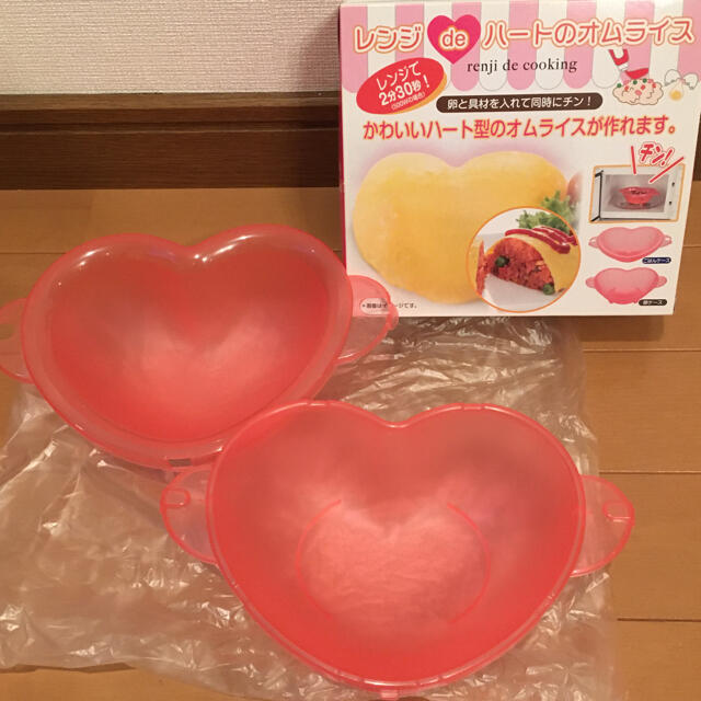 レンジ ハート オムライス インテリア/住まい/日用品のキッチン/食器(調理道具/製菓道具)の商品写真