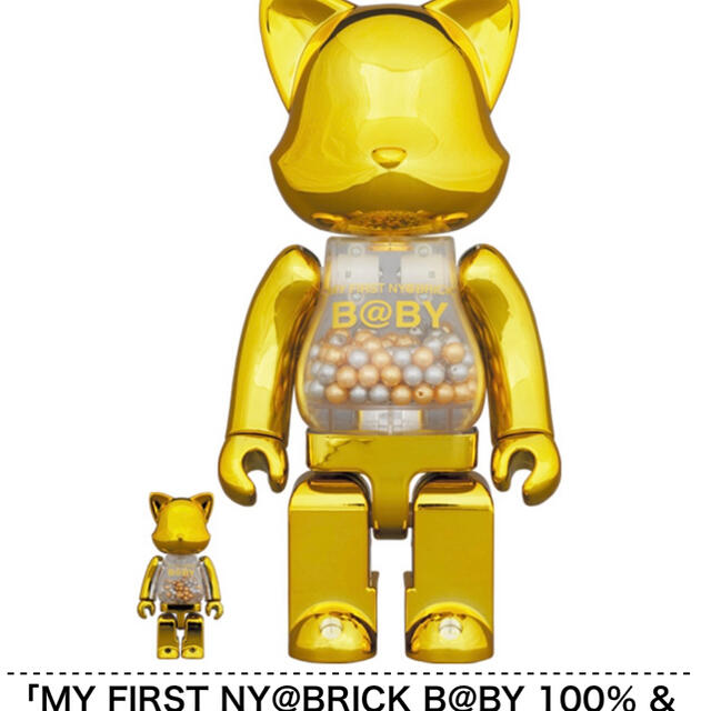 MEDICOM TOY(メディコムトイ)のMY FIRST NY@BRICK R@BBRICK 100％ & 400％ エンタメ/ホビーのフィギュア(その他)の商品写真