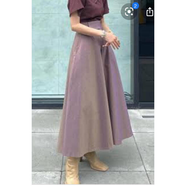 CLANE クラネ CHAMBRAY CIRCULAR SKIRT レディースのスカート(ロングスカート)の商品写真