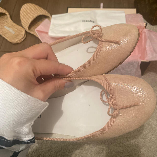 repetto(レペット)のレペット💚 CENDRILLONバレエシューズ レディースの靴/シューズ(バレエシューズ)の商品写真