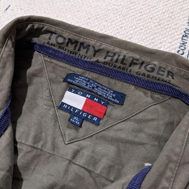 TOMMY HILFIGER(トミーヒルフィガー)のビッグサイズ ミリタリー 90S TOMMYHILFIGER ジャケット  メンズのジャケット/アウター(ミリタリージャケット)の商品写真