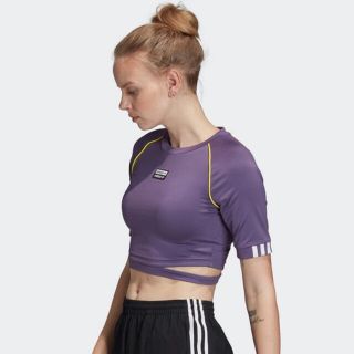 アディダス(adidas)の【新品タグ付】クロップドTシャツ  アディダスオリジナルス(トレーニング用品)