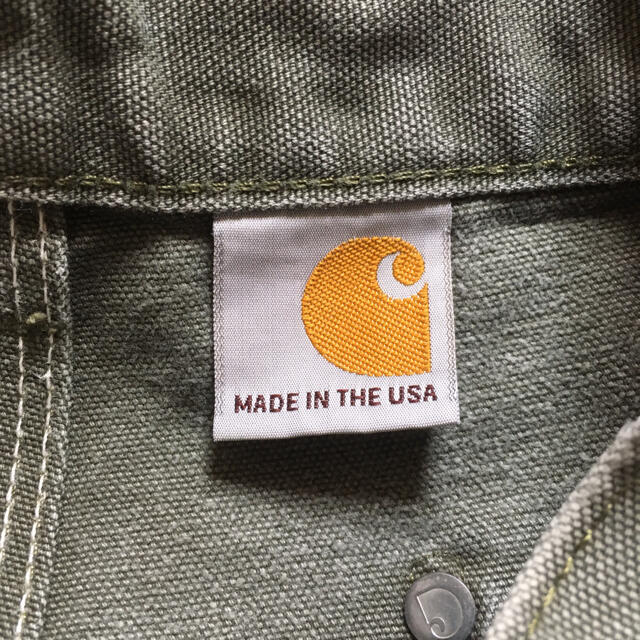 carhartt(カーハート)の激レア アメリカ製 カーハート ペインターパンツ ダブルニー アースカラー メンズのパンツ(ペインターパンツ)の商品写真