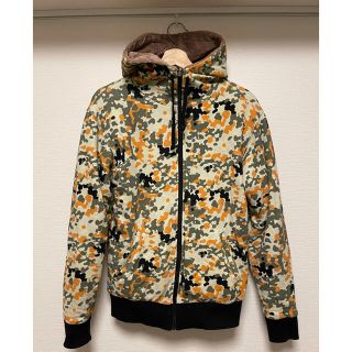 IUTER CAMO HOODIE パーカー　迷彩　裏起毛(パーカー)