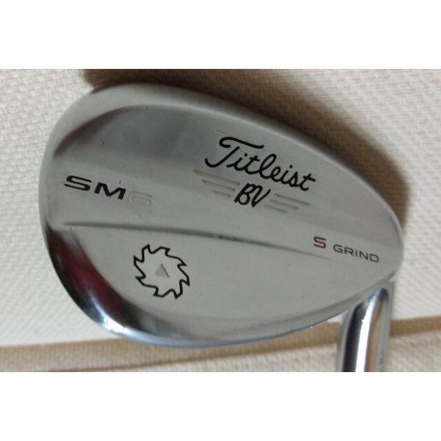 Titleist(タイトリスト)のうまい様専用　タイトリスト　BV　SM６　５８　１０°　SGRIND スポーツ/アウトドアのゴルフ(クラブ)の商品写真