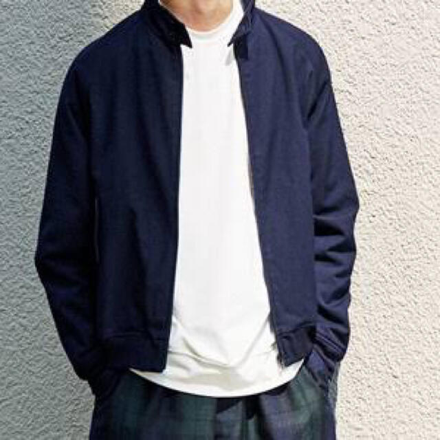 COMOLI ウールスイングトップ 2 navy 23ss