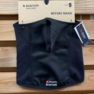 バートン(BURTON)のBURTON バートン 【Miyuki Mask】 黒 フェイスマスク(ウエア/装備)