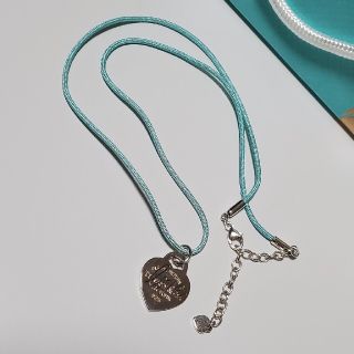 ☆美品☆Tiffany\u0026Co. セビアナ ネックレス チョーカー シルクコード