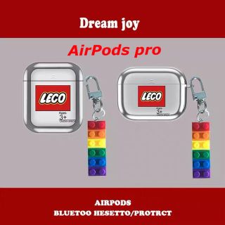 レゴ(Lego)の‼️インスタで大人気‼️AirPods proケース チャーム付 Lego(ヘッドフォン/イヤフォン)