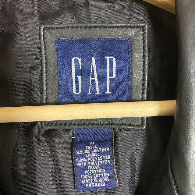 GAP(ギャップ)のOLD GAP レザーカーコート メンズのジャケット/アウター(レザージャケット)の商品写真