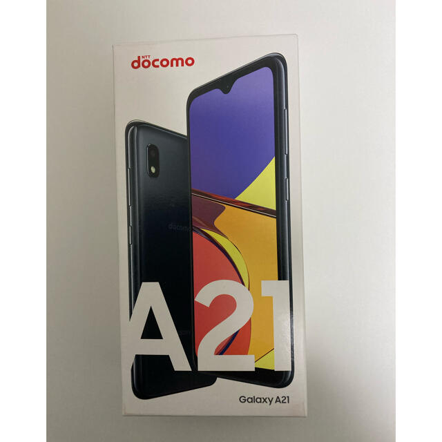 GALAXY A21  ブラック　新品　未使用　simロック解除済