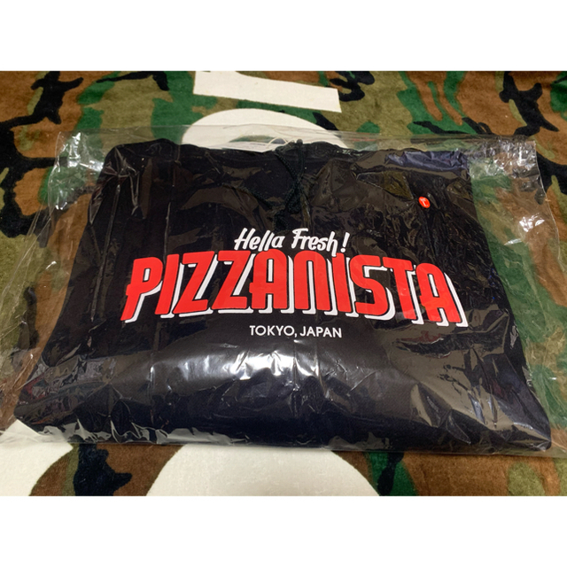 込み PIZZANISTA I BOUGHT THIS HOODIE 黒L 1