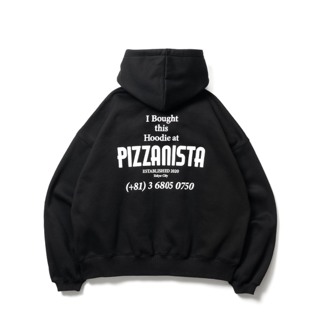 込み PIZZANISTA I BOUGHT THIS HOODIE 黒L 3