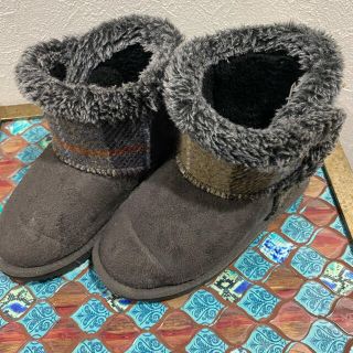 ハリスツイード(Harris Tweed)のちょこ様専用キッズ⭐︎ハリスツイードムートンブーツ(ブーツ)