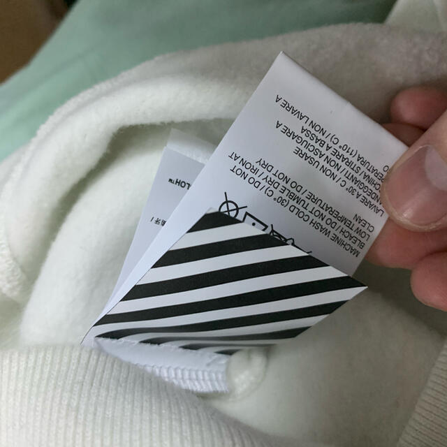 OFF-WHITE(オフホワイト)のoff-white オフホワイト GRADIENT グラデーション　スウェット メンズのトップス(スウェット)の商品写真