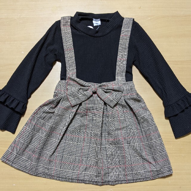 【週末大セール】【サイズが合えばお買い得】子供服　ワンピース　100cm  キッズ/ベビー/マタニティのキッズ服女の子用(90cm~)(ワンピース)の商品写真