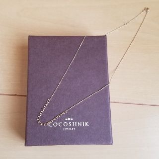 ココシュニック(COCOSHNIK)のCOCOSHNIK　ネックレス　K10(ネックレス)