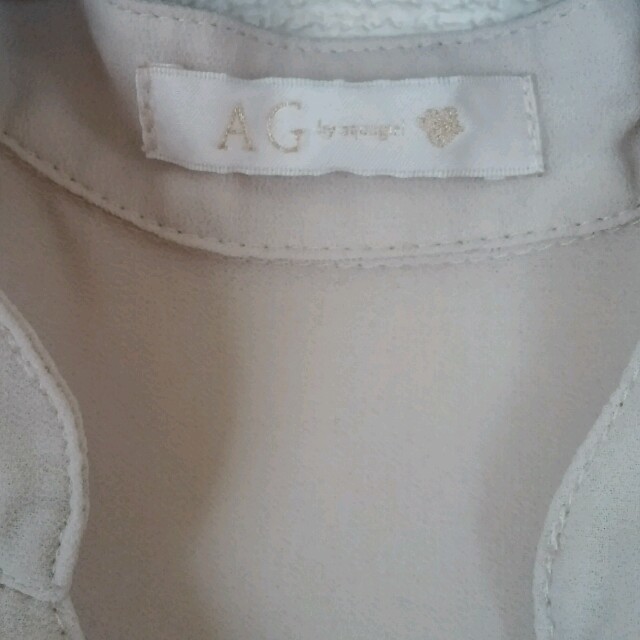 AG by aquagirl(エージーバイアクアガール)のAG　シフォンブラウス レディースのトップス(シャツ/ブラウス(半袖/袖なし))の商品写真