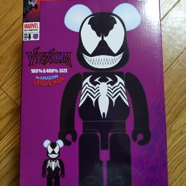 MEDICOM TOY(メディコムトイ)のBE@RBRICK VENOM メンズのメンズ その他(その他)の商品写真