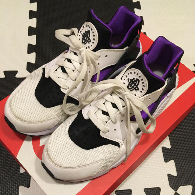 nike air huarache run 91 purple punch