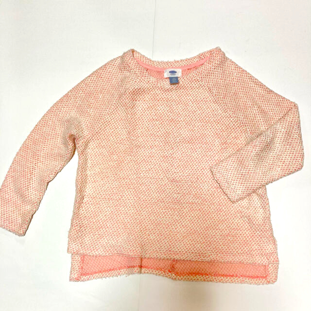 Old Navy(オールドネイビー)のOLD NAVY トップス　ピンク　10-12 140-145 キッズ/ベビー/マタニティのキッズ服女の子用(90cm~)(Tシャツ/カットソー)の商品写真