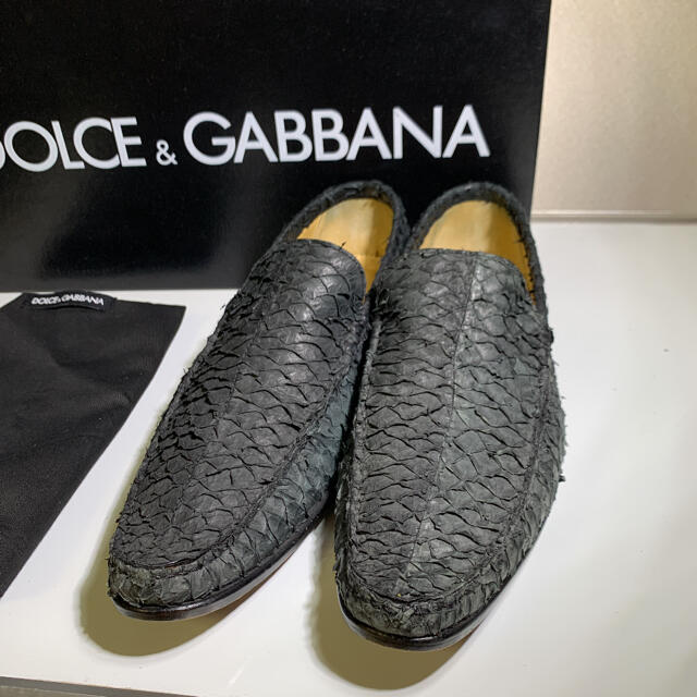 美品 DOLCE&GABBANA ドルチェアンドガッバーナ ローファー