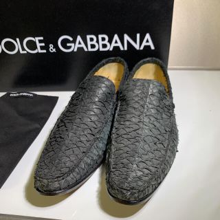 ドルチェアンドガッバーナ(DOLCE&GABBANA)の美品 DOLCE&GABBANA ドルチェアンドガッバーナ ローファー(ドレス/ビジネス)