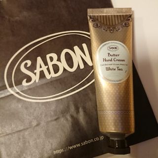 サボン(SABON)のSABON バターハンドクリーム ホワイトティー(ハンドクリーム)