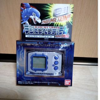 バンダイ(BANDAI)のデジモンペンジュラムVer.20th　ORIGINAL SILVER BLUE(携帯用ゲーム機本体)