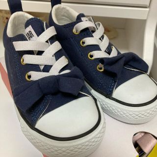 コンバース(CONVERSE)のリボン付き　スニーカー(スニーカー)