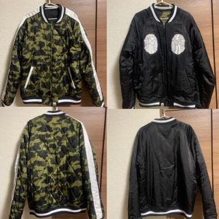 アベイシングエイプ(A BATHING APE)のA・BATHING APE エイプ リバーシブル スタジャン(スタジャン)