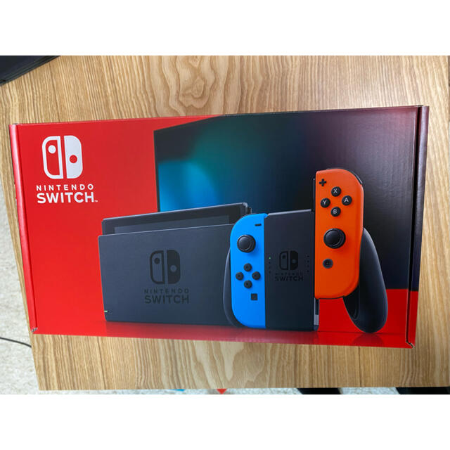 Nintendo Switch(ニンテンドースイッチ)のNintendo Switch JOY-CON(L) ネオンブルー/(R) ネオ エンタメ/ホビーのゲームソフト/ゲーム機本体(家庭用ゲーム機本体)の商品写真