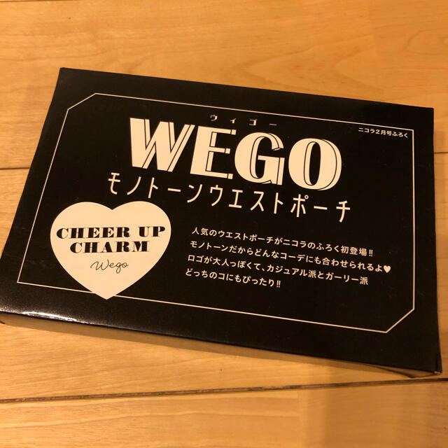 WEGO(ウィゴー)の【専用】WEGO  モノトーンウエストポーチ レディースのバッグ(ボディバッグ/ウエストポーチ)の商品写真