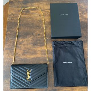 お値段交渉OK！Saint Laurent チェーンウォレット