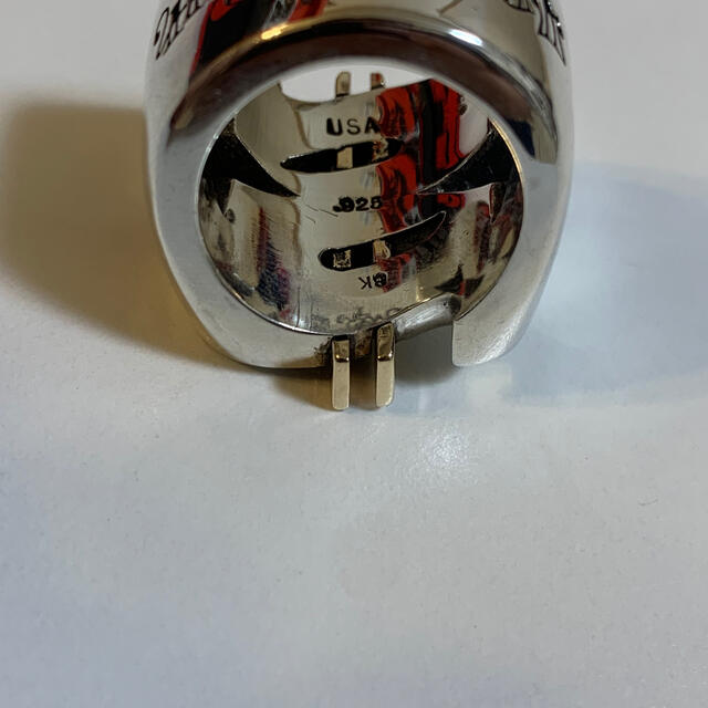 TENDERLOIN(テンダーロイン)のtenderloin テンダーロイン　ダラーリング　925 8K メンズのアクセサリー(リング(指輪))の商品写真
