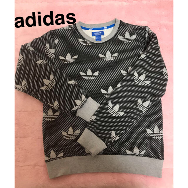 adidas(アディダス)の美品  adidas トレーナー ドット可愛いです♡ レディースのトップス(トレーナー/スウェット)の商品写真