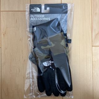 ザノースフェイス(THE NORTH FACE)の【クーポンで7%off！新品】ノースフェイス ヌプシイーチップグローブ　Lサイズ(手袋)