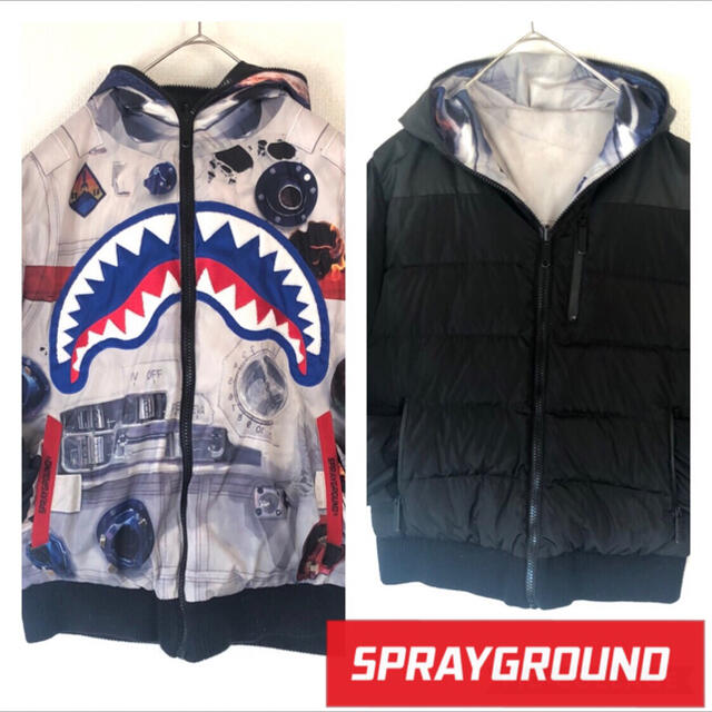 SPRAYGROUND スプレイグラウンド　リバーシブル　ダウンジャケットダウンジャケット