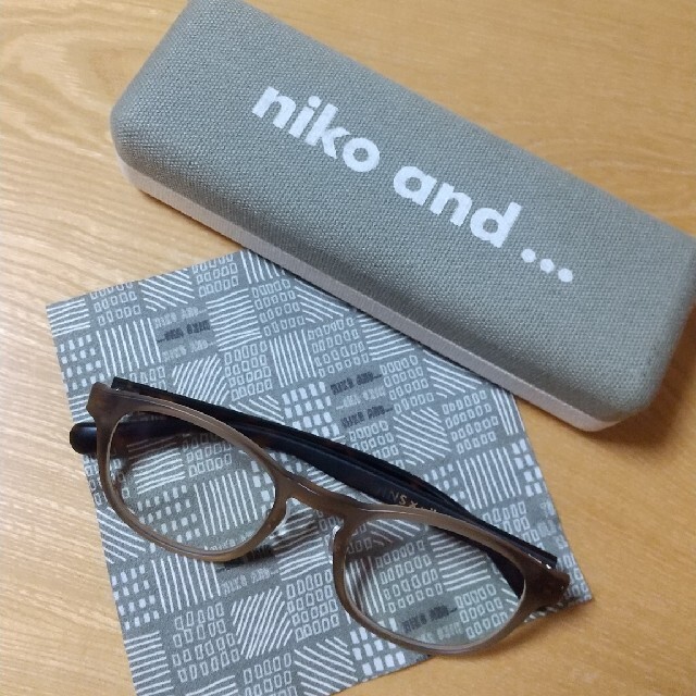 niko and...(ニコアンド)のniko and…  だてメガネ レディースのファッション小物(サングラス/メガネ)の商品写真