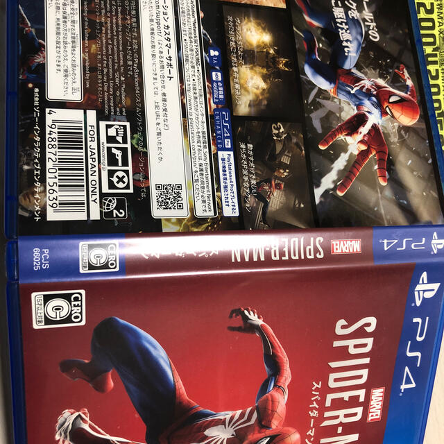 PlayStation4(プレイステーション4)のMarvel’s Spider-Man（スパイダーマン） PS4 エンタメ/ホビーのゲームソフト/ゲーム機本体(家庭用ゲームソフト)の商品写真