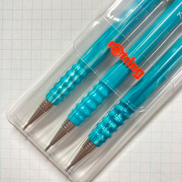 rotring Tikky special グリーンマーブル軸 1.0mm 3本 2