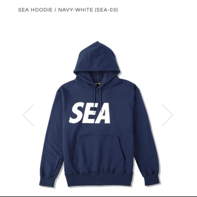 WIND AND SEA Hoodie【Mサイズ】Navy