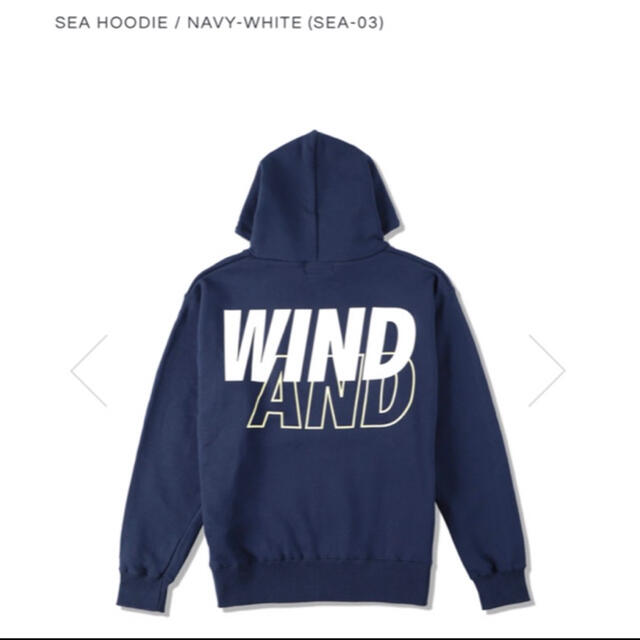 WIND AND SEA Hoodie【Mサイズ】Navy