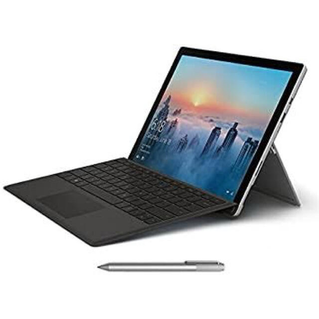 Microsoft(マイクロソフト)のセット Surface Pro 4 ＋ カバー ＋ ペン ＋ ハブ ＋ ケーブル スマホ/家電/カメラのPC/タブレット(ノートPC)の商品写真