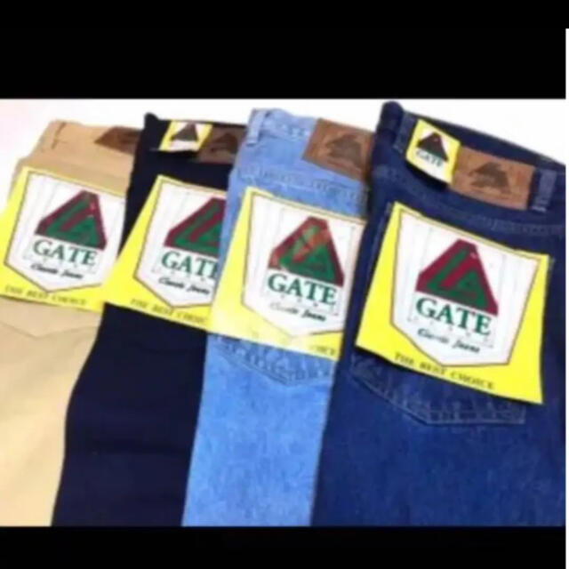 LA GATE(エルエーゲート)のLA GATE  classic jeans  デニム　バギーパンツ メンズのパンツ(デニム/ジーンズ)の商品写真