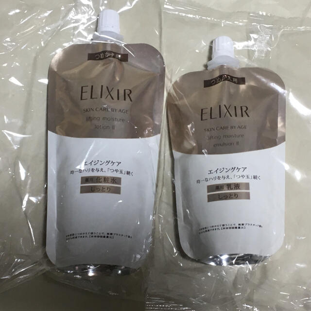 ELIXIR(エリクシール)のリフトモイストローション(化粧水)/リフトモイストエマルジョン(乳液) セット コスメ/美容のスキンケア/基礎化粧品(化粧水/ローション)の商品写真