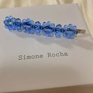 イセタン(伊勢丹)の❤︎Simone rocha完売クリスタルヘアピン❤︎ブルー❤︎シモーネロシャ(ヘアピン)